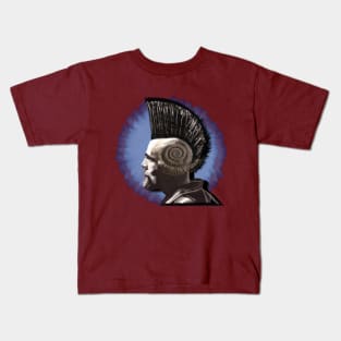 Shell Head - Mohawk hippy - USA Kids T-Shirt